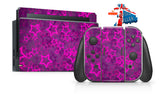 STARS NINTENDO SWITCH **TEXTURED VINYL ! *  SKINS DECALS WRAP