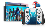 FORTNITE SEASON 7 NINTENDO SWITCH **TEXTURED VINYL ! *  SKINS DECALS WRAP
