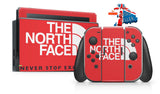 NORTH FACE NINTENDO SWITCH **TEXTURED VINYL ! *  SKINS DECALS WRAP