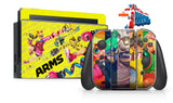 ARMS NINTENDO SWITCH **TEXTURED VINYL ! *  SKINS DECALS WRAP