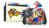 SUPER BOMBERMAN R NINTENDO SWITCH **TEXTURED VINYL ! *  SKINS DECALS WRAP