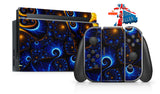 SWIRLS NINTENDO SWITCH **TEXTURED VINYL ! *  SKINS DECALS WRAP