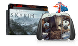 SKYRIM ELDER SCROLLS NINTENDO SWITCH **TEXTURED VINYL ! *  SKINS DECALS WRAP