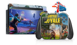 FORTNITE BATTLE ROYALE NINTENDO SWITCH **TEXTURED VINYL ! *  SKINS DECALS WRAP