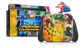 POKEMON TOURNAMENT NINTENDO SWITCH **TEXTURED VINYL ! *  SKINS DECALS WRAP