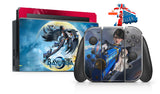 BAYONETTA NINTENDO SWITCH **TEXTURED VINYL ! *  SKINS DECALS WRAP