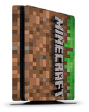 MINECRAFT PS4 SLIM *TEXTURED VINYL ! *PROTECTIVE SKINS DECALS WRAP