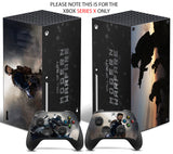 C O D MODERN WAREFARE Xbox SERIES X *TEXTURED VINYL ! * SKINS DECALS STICKERS WRAP
