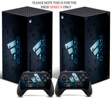 ADIDAS BUBBLES Xbox SERIES X *TEXTURED VINYL ! * SKINS DECALS STICKERS WRAP