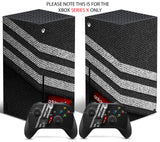 ADIDAS TEXTURE Xbox SERIES X *TEXTURED VINYL ! * SKINS DECALS STICKERS WRAP