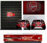 ARSENAL XBOX ONE S (SLIM) *TEXTURED VINYL ! * PROTECTIVE SKIN DECAL WRAP