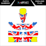 PUFFO BAMBINO ENGLAND FULL KART STICKER KIT