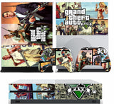 GTA 5 XBOX ONE S (SLIM) *TEXTURED VINYL ! * PROTECTIVE SKIN DECAL WRAP
