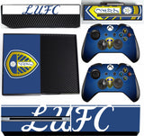 LEEDS UTD XBOX ONE*TEXTURED VINYL ! *PROTECTIVE SKIN DECAL WRAP