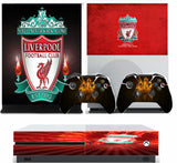 LIVERPOOL XBOX ONE S (SLIM) *TEXTURED VINYL ! * PROTECTIVE SKIN DECAL WRAP