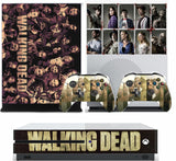 WALKING DEAD 2 XBOX ONE S (SLIM) *TEXTURED VINYL ! * PROTECTIVE SKIN DECAL WRAP