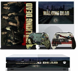 WALKING DEAD XBOX ONE S (SLIM) *TEXTURED VINYL ! * PROTECTIVE SKIN DECAL WRAP