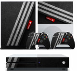 ADIDAS TEXTURE XBOX ONE S (SLIM) *TEXTURED VINYL ! * PROTECTIVE SKIN DECAL WRAP
