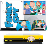 FAMILY GUY XBOX ONE S (SLIM) *TEXTURED VINYL ! * PROTECTIVE SKIN DECAL WRAP
