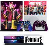 FORTNITE SEASON 5 XBOX ONE S (SLIM) *TEXTURED VINYL ! * PROTECTIVE SKIN DECAL WRAP