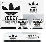 ADIDAS YEEZY XBOX ONE S (SLIM) *TEXTURED VINYL ! * PROTECTIVE SKIN DECAL WRAP