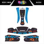 MK20 KEN BLOCK FULL KART STICKER KIT