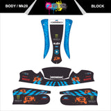 MK20 KEN BLOCK FULL KART STICKER KIT