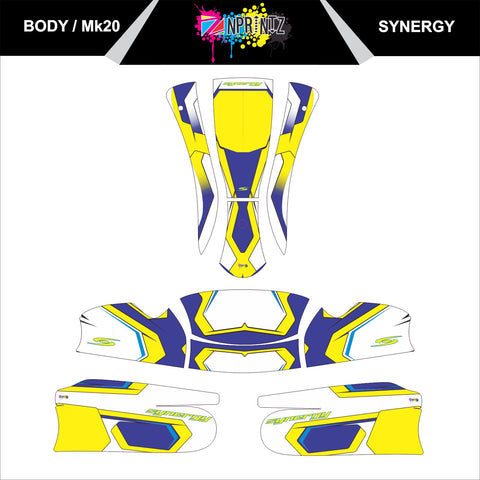 MK20 SYNERGY FULL KART STICKER KIT