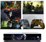 DEAD BY DAYLIGHT XBOX ONE S (SLIM) *TEXTURED VINYL ! * PROTECTIVE SKIN DECAL WRAP