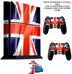 ENGLAND PS4 *TEXTURED VINYL ! * PROTECTIVE SKINS DECAL WRAP STICKERS