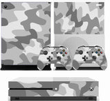 GRAY CAMO XBOX ONE S (SLIM) *TEXTURED VINYL ! * PROTECTIVE SKIN DECAL WRAP