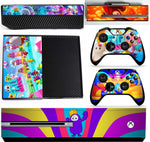 FALL GUYS XBOX ONE *TEXTURED VINYL ! *PROTECTIVE VINYL SKIN DECAL WRAP