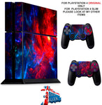 NEBULA 4 PS4 *TEXTURED VINYL ! * PROTECTIVE SKINS DECAL WRAP STICKERS