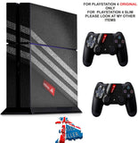 ADIDAS TEXTURE PS4 *TEXTURED VINYL ! * PROTECTIVE SKINS DECAL WRAP STICKERS