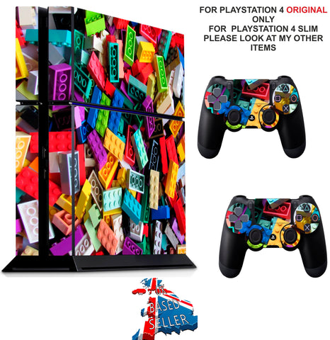 LEGO PS4 *TEXTURED VINYL ! * PROTECTIVE SKINS DECAL WRAP STICKERS
