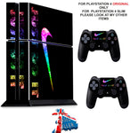 NIKE TICK BRIGHT PS4 *TEXTURED VINYL ! * PROTECTIVE SKINS DECAL WRAP STICKERS