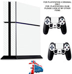 WHITE CARBON EFFECT PS4 *TEXTURED VINYL ! * PROTECTIVE SKINS DECAL WRAP STICKERS