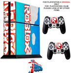 ROBLOX PS4 *TEXTURED VINYL ! * PROTECTIVE SKINS DECAL WRAP STICKERS