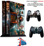ASSASSINS CREED SYNDICATE PS4 *TEXTURED VINYL ! * PROTECTIVE SKINS DECAL WRAP STICKERS