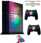 ADIDAS MULTI COLOUR STRIPE PS4 *TEXTURED VINYL ! * PROTECTIVE SKINS DECAL WRAP STICKERS