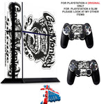 FAST N LOUD PS4 *TEXTURED VINYL ! * PROTECTIVE SKINS DECAL WRAP STICKERS