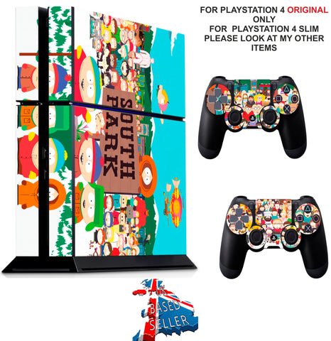 SOUTH PARK PS4 *TEXTURED VINYL ! * PROTECTIVE SKINS DECAL WRAP STICKERS