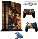 ASSASSINS CREED ORIGINS PS4 *TEXTURED VINYL ! * PROTECTIVE SKINS DECAL WRAP STICKERS