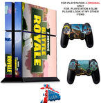 FORTNITE BATTLE ROYALE PS4 *TEXTURED VINYL ! * PROTECTIVE SKINS DECAL WRAP STICKERS
