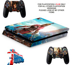 ASSASSINS CREED ODYSSEY PS4 SLIM *TEXTURED VINYL ! *PROTECTIVE SKINS DECALS WRAP