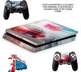 NEED FOR SPEED PAYBACK PS4 SLIM *TEXTURED VINYL ! *PROTECTIVE SKINS DECALS WRAP