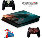 FRIDAY 13TH PS4 SLIM *TEXTURED VINYL ! *PROTECTIVE SKINS DECALS WRAP