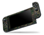 GREEN CAMO NINTENDO SWITCH **TEXTURED VINYL ! *  SKINS DECALS WRAP