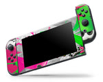 SPLATOON 2 V2 NINTENDO SWITCH **TEXTURED VINYL ! *  SKINS DECALS WRAP