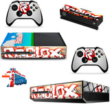 ROBLOX XBOX ONE *TEXTURED VINYL ! *PROTECTIVE VINYL SKIN DECAL WRAP